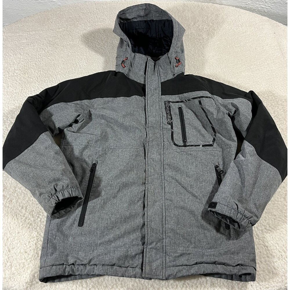 Hemisphere Jacket Mens Medium Outdoor Apparel performance Gray Sport Gray